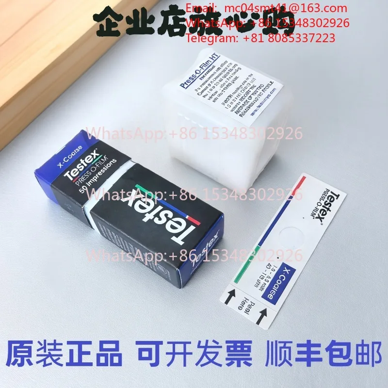TES-TEX Roughness Copy Tape Rubbing Paper E122 X-Coarse Anchor Pattern Test Paper 38-115μm