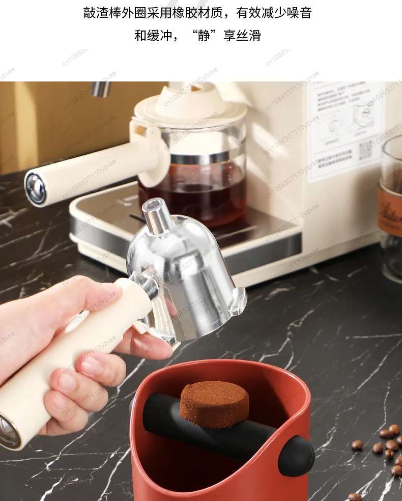 Mini coffee grounds bucket, household espresso bar pour residue storage tool