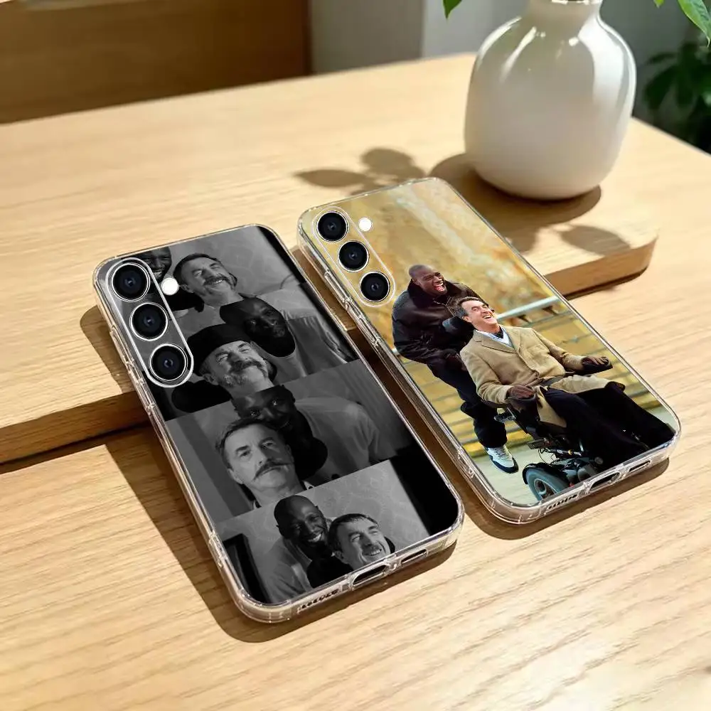 Intouchables Omar Sy Funda transparente suave para teléfono Samsung A73,A72,A71,A70,A51,A52,A53