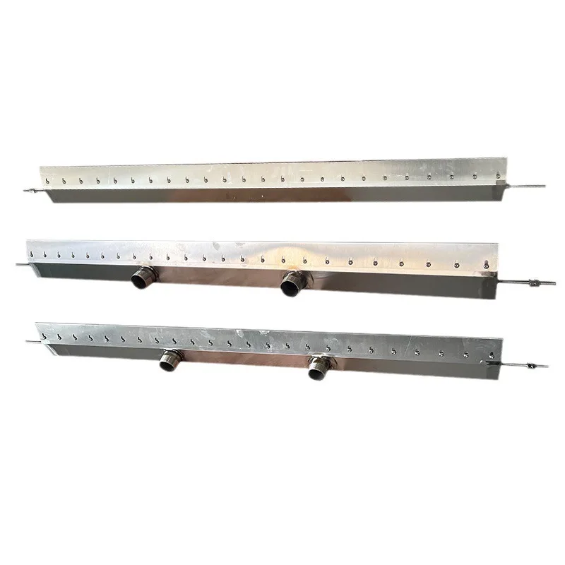 Non-standard blown plastic bottle, stainless steel air knife, assembly line blowing water dehumidification and drying