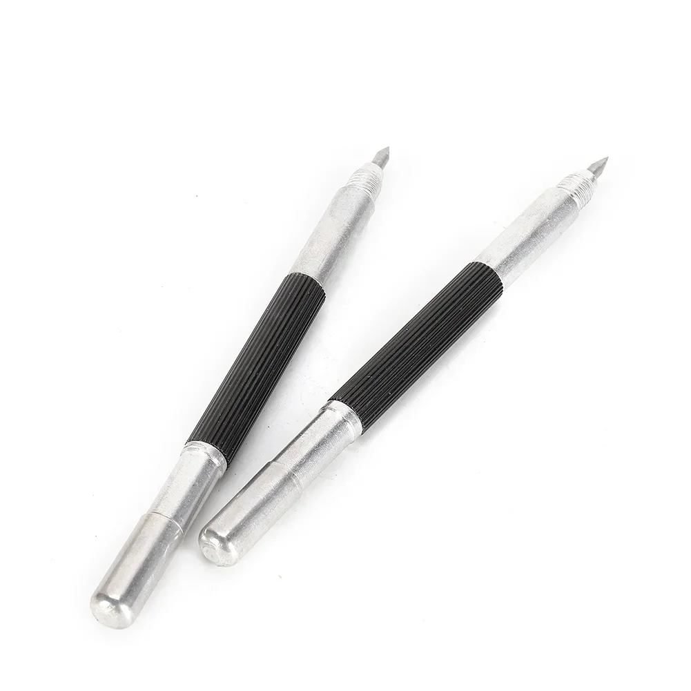 

Double Ended Scribing Pen 3mm Thickness 9mm Head Length Tungsten Carbide Tip 2pcs Marking Pen Marking Pen Pack Scribe