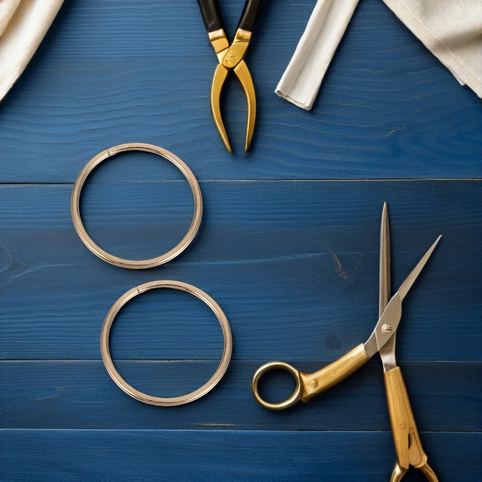 

Iron Round Hoop Dreamcatcher Frame Metal Ring for DIY Crafts Decorative Wall Hanging Boho Dream Catcher Making Supplies