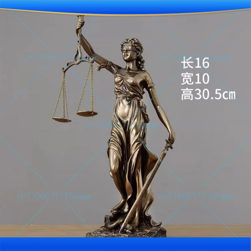 Creative Nordic Resin Goddess of justice character sculpture Greek mythology Modern home Decoration Crafts ornaments figurines