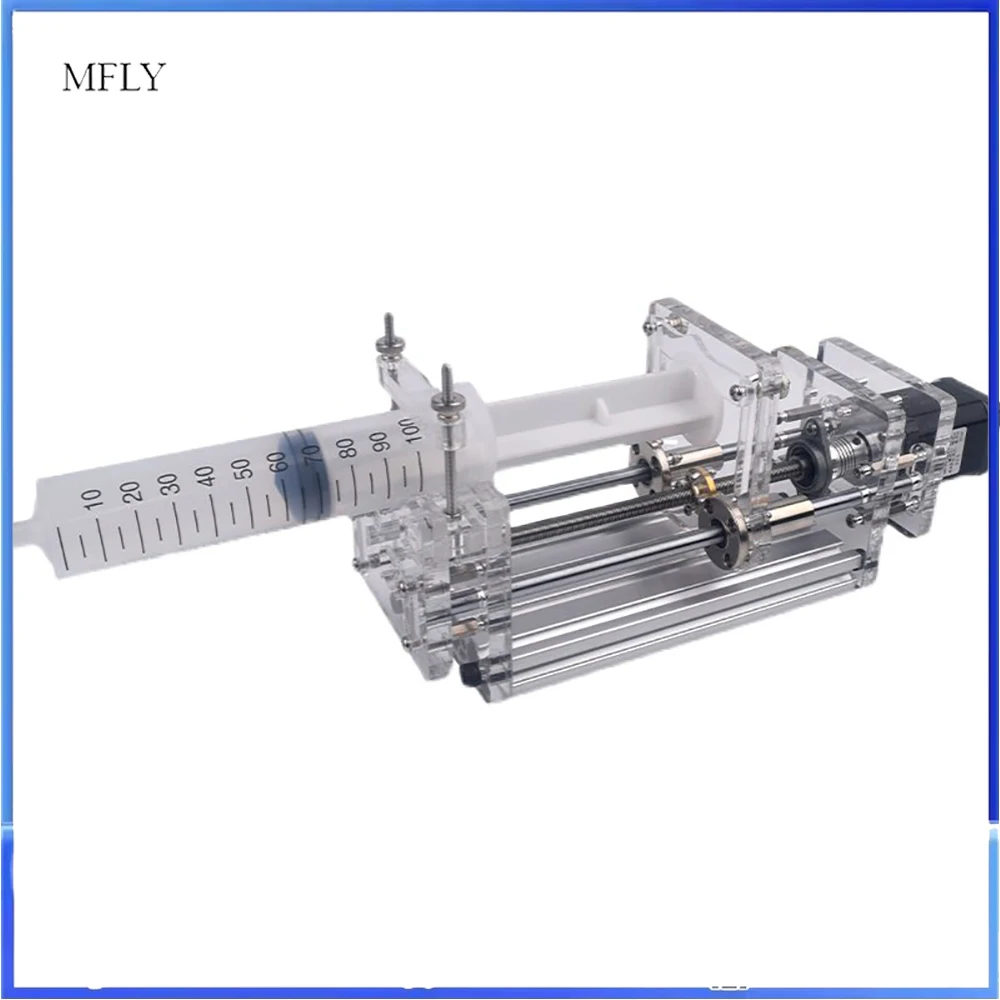 Laboratory Micropump Precision Desktop Injection Pump Syringe Propeller Glue Dispenser Sampling Pump With Newest Controller