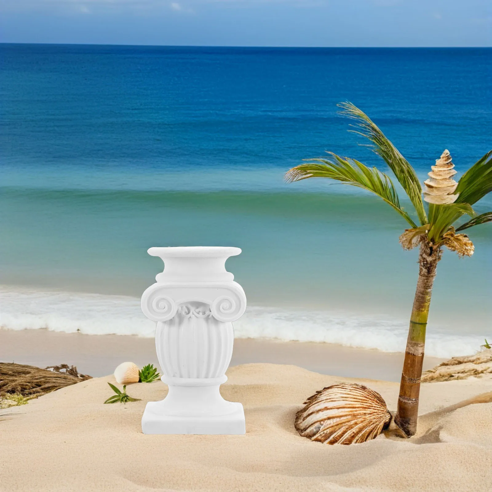 Mini Römische Säule Harz Skulptur Für Tabletop Foto Prop Diy Handwerk Dekor Hochzeit Party Home Interior Sand Tisch Haus Ornament