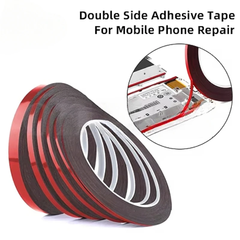 10 متر إصلاح الهاتف المحمول شريط جانبي مزدوج للهاتف المحمول شاشة تعمل باللمس LCD لوحة 3 مللي متر ملصق رغوة ذاتي اللصق إصلاح
