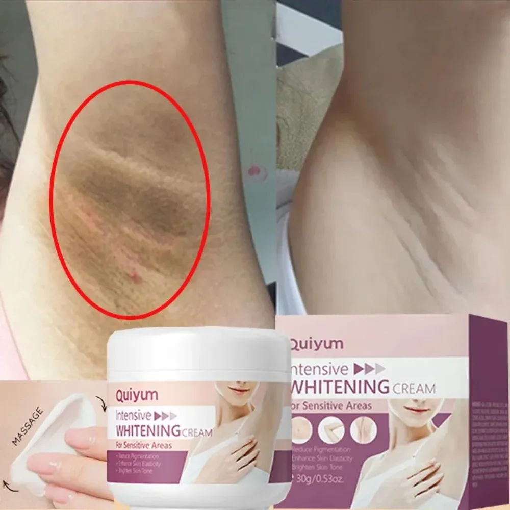 Piel oscura, blanqueamiento de axilas, aclarador de axilas y zona íntima, crema hidratante para mujer, productos coreanos para el cuidado de la piel