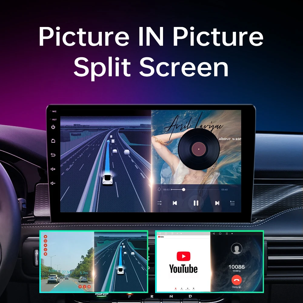 Fyt 7862 9863 CC3 CC2 2din carro android rádio multimídia player 9