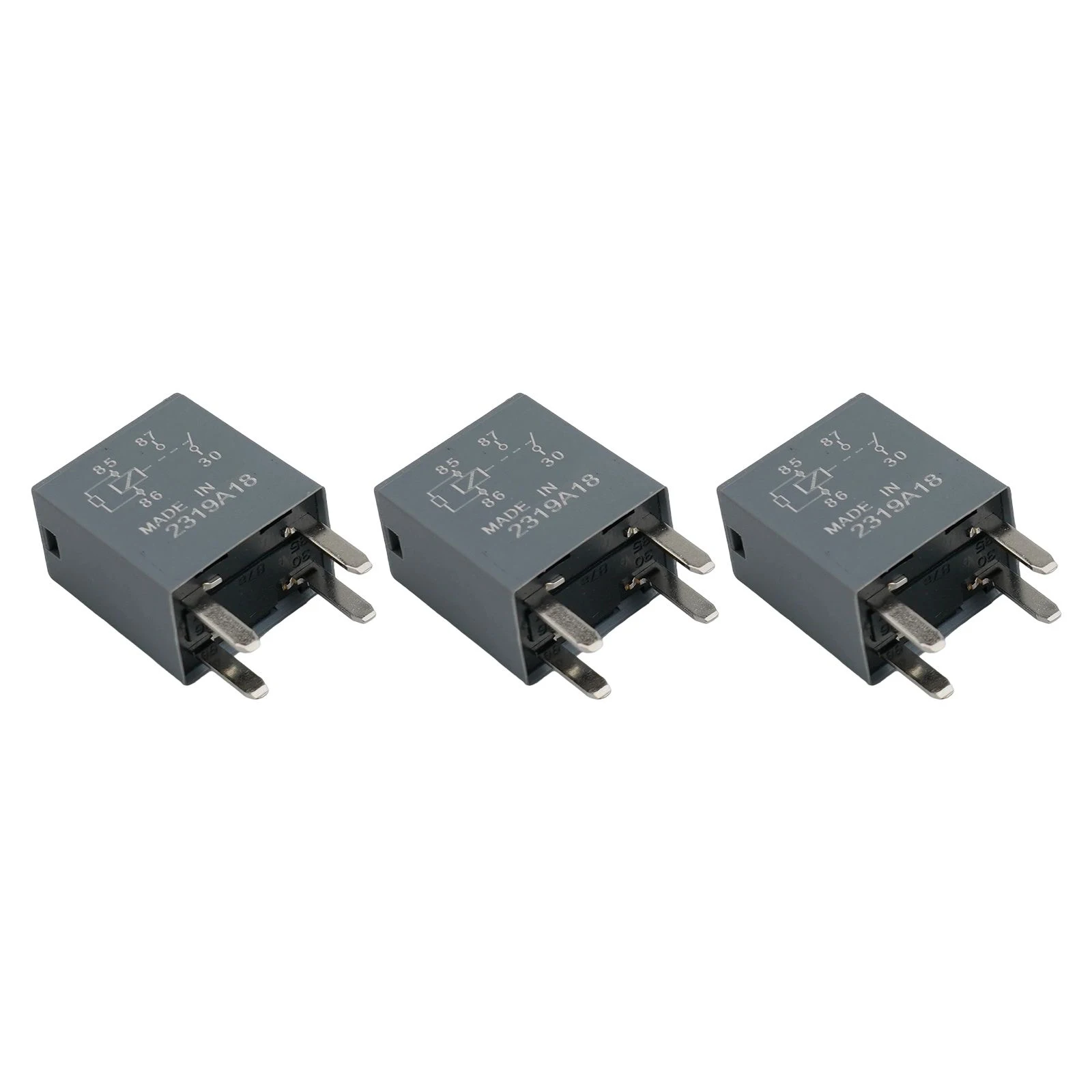 Set of 3 Automotive Relays 68083380AA 12V 35A 4Pin Suitable for Dodge For Jeep For Chrysler Vehicle Electrical Functions