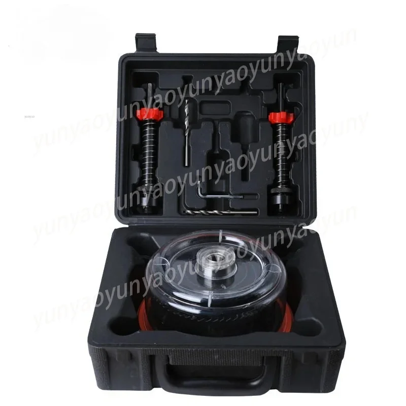 

Woodworking Hole Opener Set Dust Cover Ceiling Mount Reaming Practical Drilling Kit