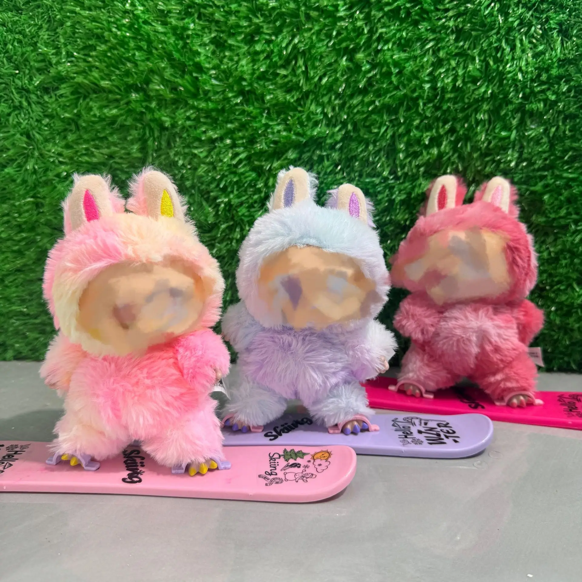 

Snowboard Surfboard Labubu 3.0 Accessories Shoes 17cm Dolls Can Wear Shark Slippers Fun and Stylish Casual Accessories