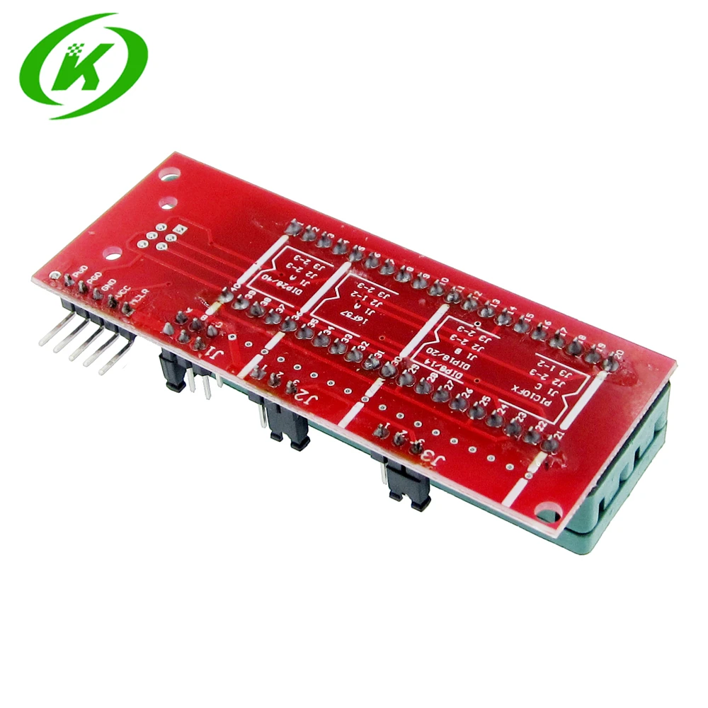 10pcs PIC ICD2 Kit2 Kit3 Programming  Burning Adapter Universal Burning Seat Flash Reprogramming Programmed Module Board