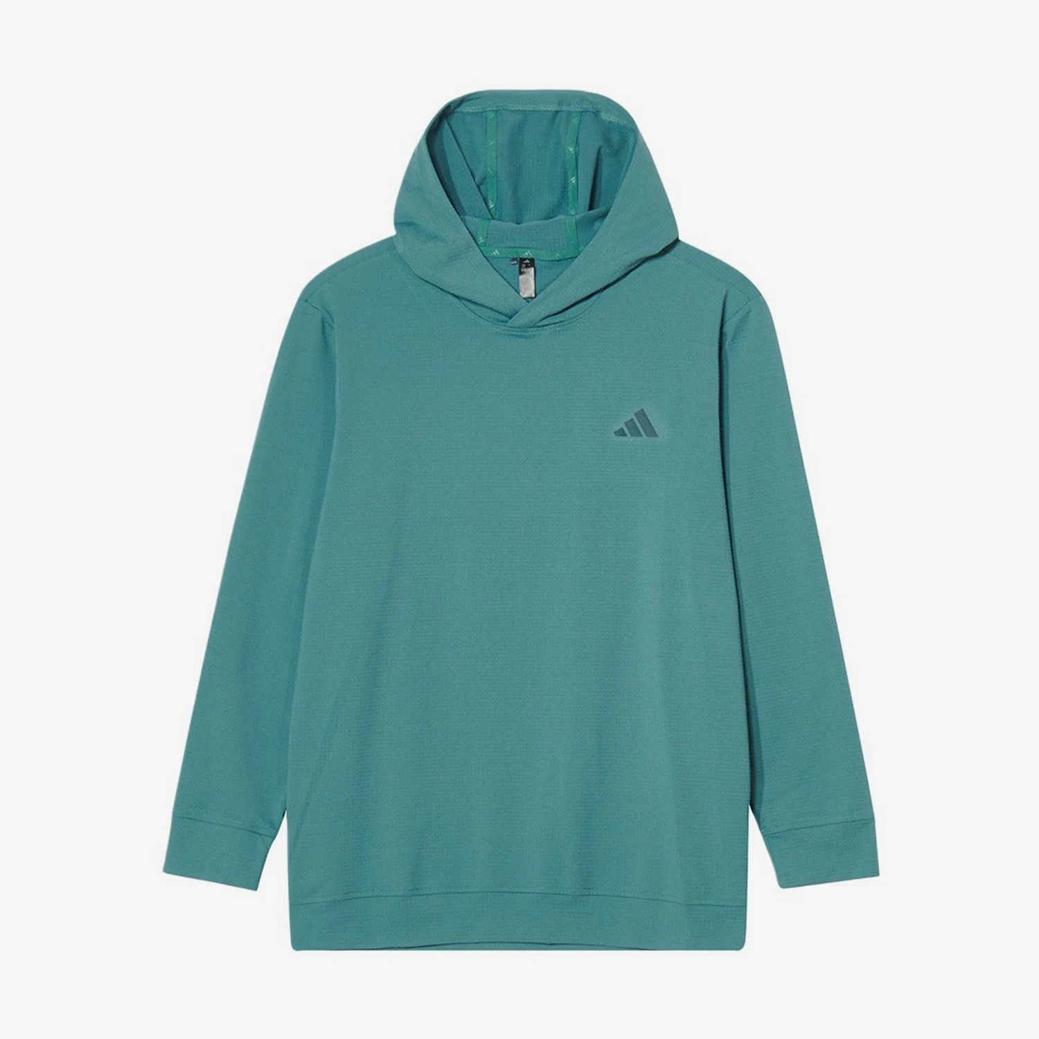 Adidas genuine new men's green golf minimalist hooded sweatshirt JX4192