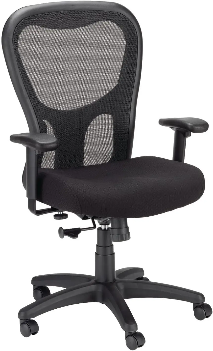 

-TP9000 Mesh Swivel Task Chair, Black