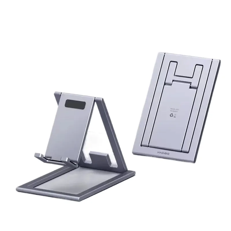 

Ultra thin card style mobile phone desktop stand lazy person stand iPad tablet universal phone stand foldable portable card