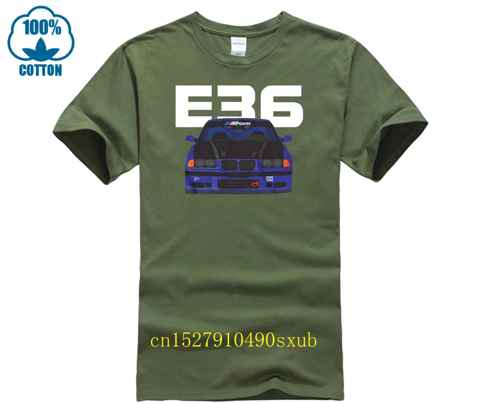 Brand Clothes Summer 2023 Germany Classic Legend Car E36 M3 Tee, Cars, M3, M5, M6, Drift, Nurburgring, Track, Race, T Shirt