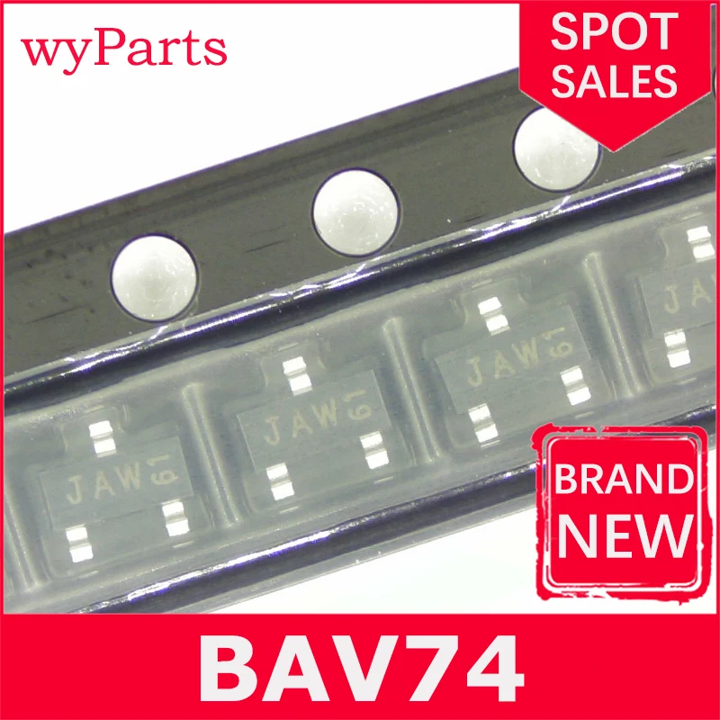 

New/1Pcs BAV74,215 SOT23 Diodes - General Purpose, Power, Switching BAV74/SOT23/TO-236AB