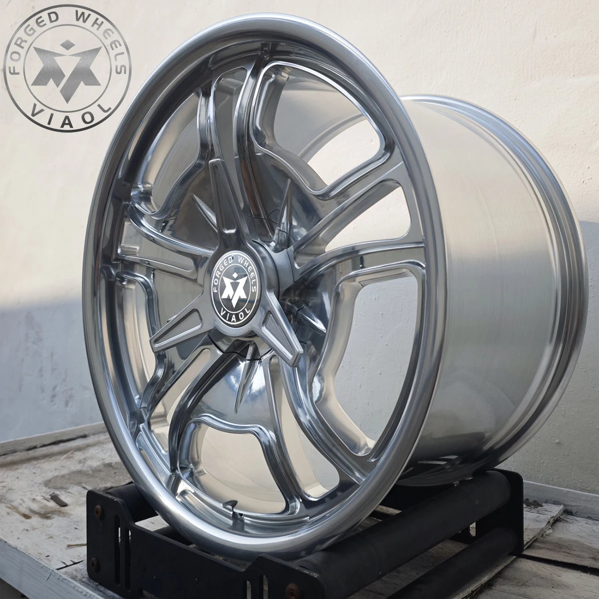 Viaol New Custom Five Spoke 30mm Forged Concave Car Rims 18-22 Inch 5x120 Alloy Wheels for E300/C300/G63