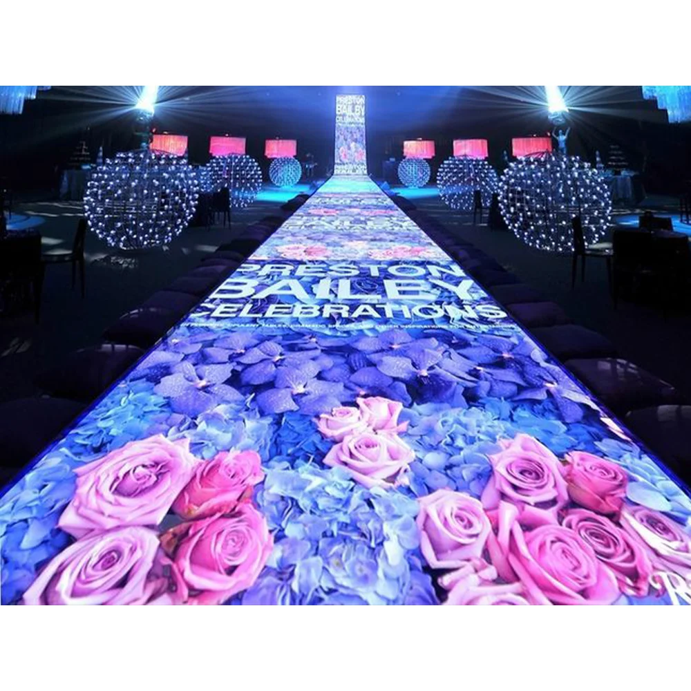 LED-Bodendisplay für Indoor-Tanz für Restaurant-Dekoration, LED-Fliesen, Bildschirme, Pixel