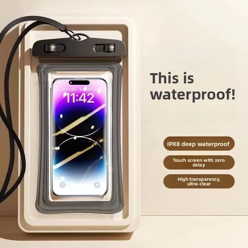 Waterproof Touchscreen Phone Bag for Swimming And Outdoor Activities Diving Sealed Case Photography Special Delivery Rider Eq...