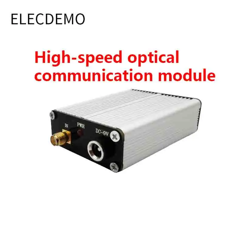 Fiber Optic Communication Module, High-Speed Pulse Laser Modulation, Femtosecond Detection, Electrical Signal Transmission, DIY