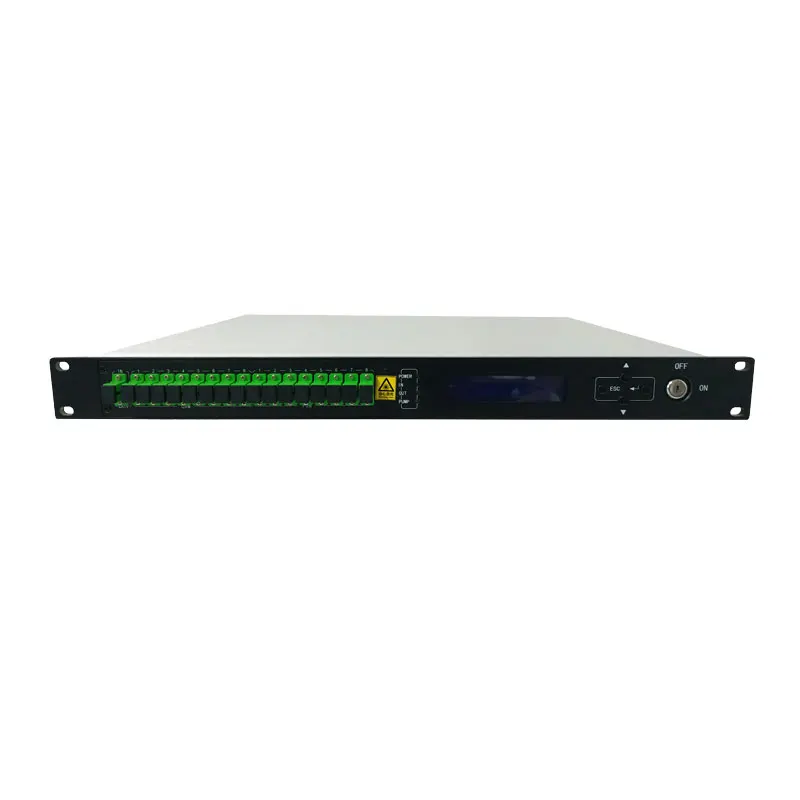 Products subject to negotiationCATV  Fiber Optical  Amplifier  8 ports 22 db  EDFA With  WDM  PON&CATV combiner 1u