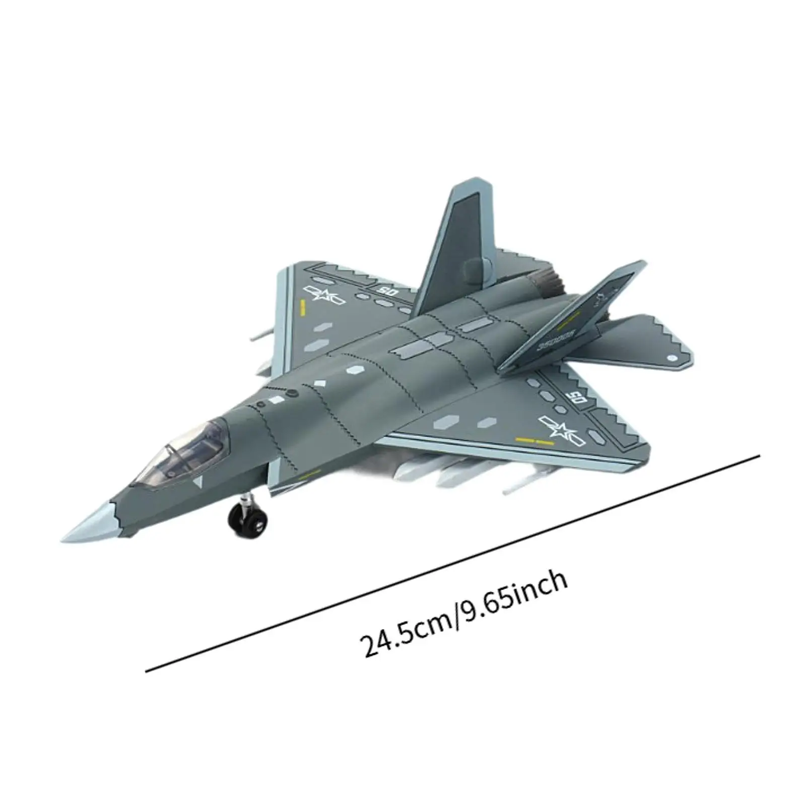 Modelo de avión J35 1/72, modelo de combate en miniatura para mesa de oficina y dormitorio