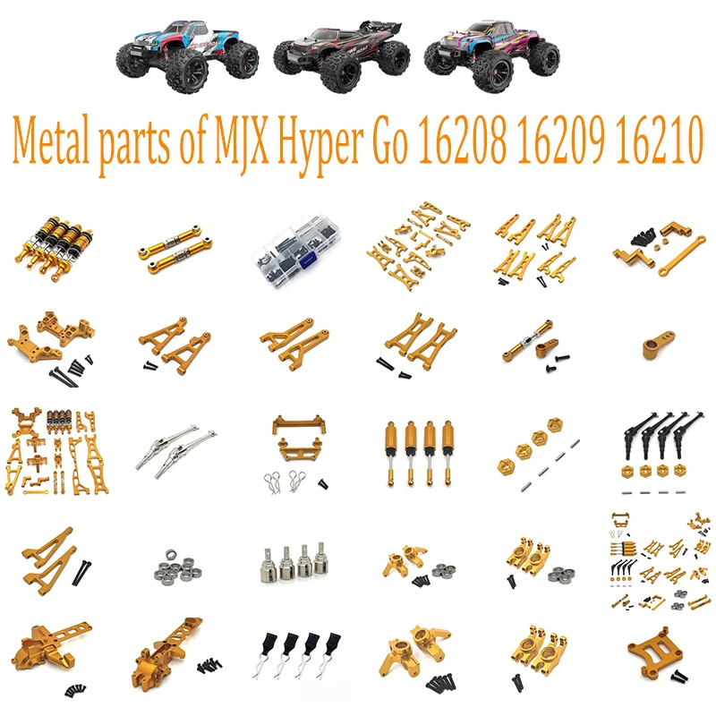 

MJX Hyper Go 16208 16209 16210 1:16 4WD High-speed Remote Control Vehicle Upgrade Metal Parts Transmission Shaft Gear