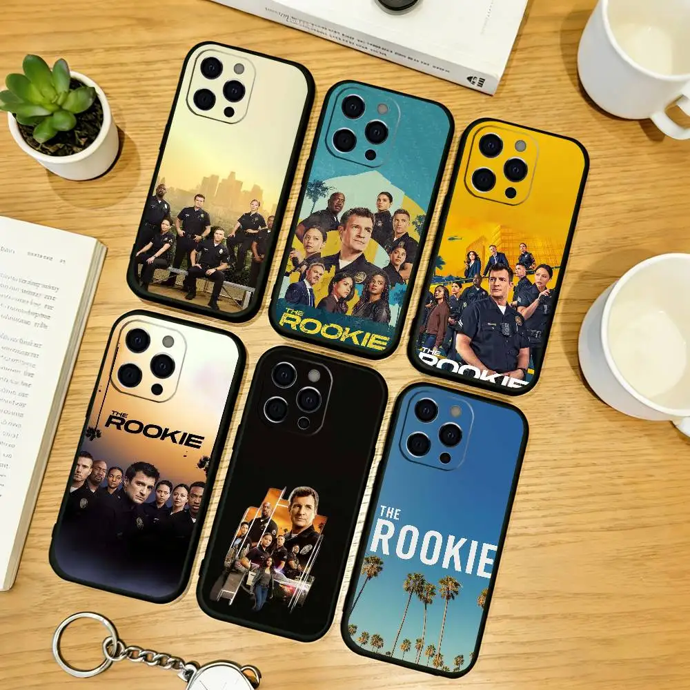 

The R-Rookie Phone Case For iPhone 17,16,15,14,13,12,11 Plus,Pro Max,XS,Soft Silicone Black Cover