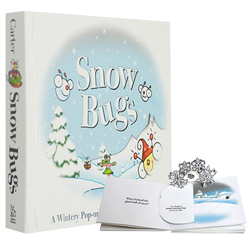 

Snow Bugs A Wintery Pop Up Book, David A Carter, Children's books aged 3 4 5 6, English picture books, 9781416950547