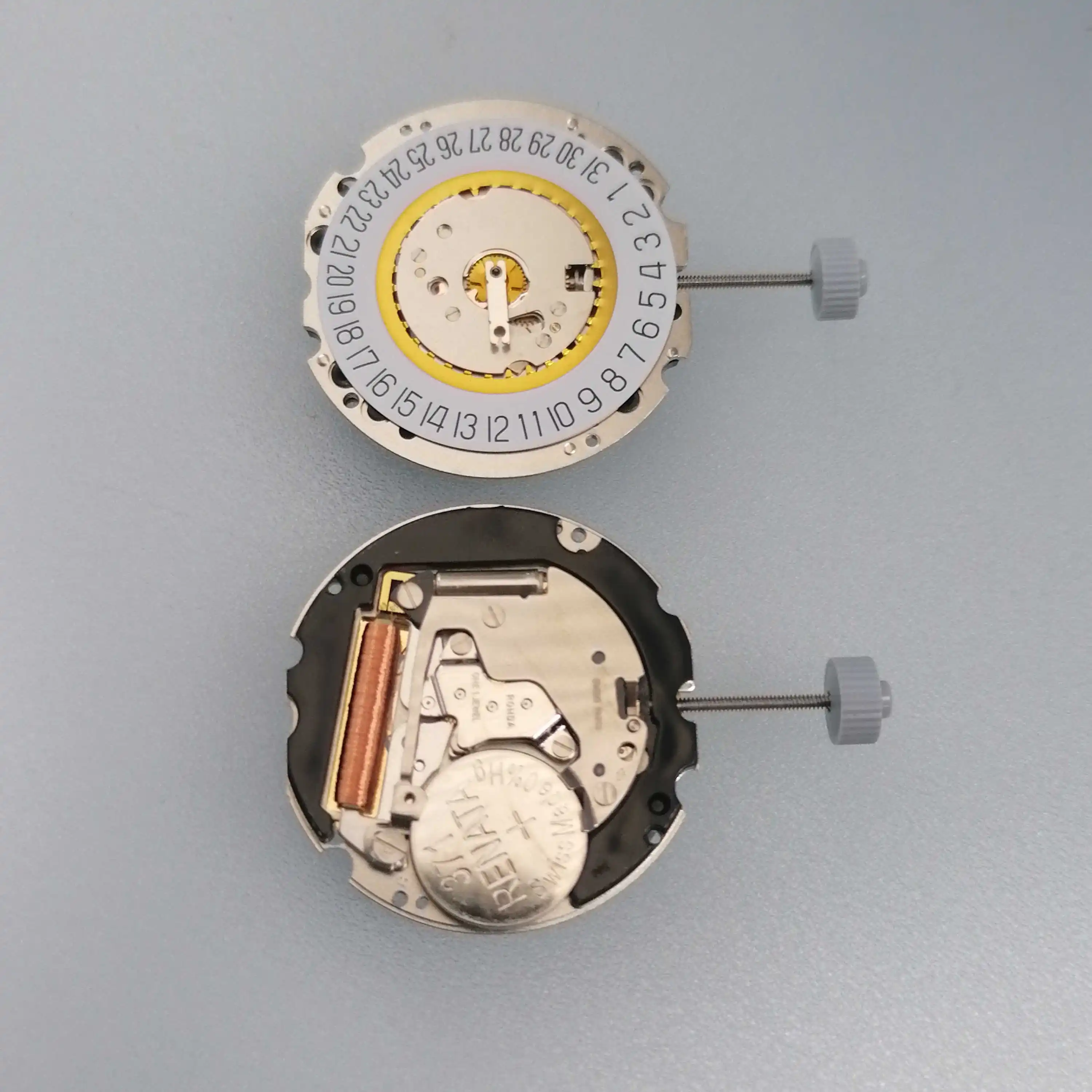 أجزاء حركة ساعة روندا مع بطارية ، حركة كوارتز ، تاريخ في ، سويسرية ، جودة عالية ، علامة تجارية جديدة ، مستوردة