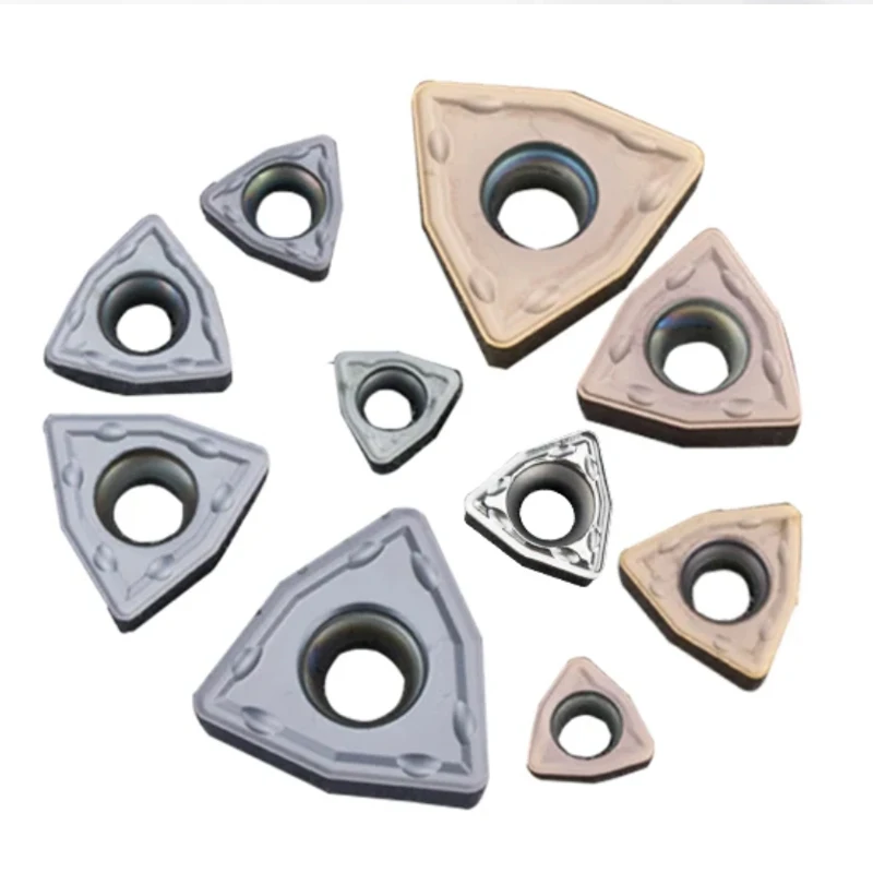 Torno CNC ferramenta de torneamento, Ferramentas de broca rasa, Carbide Insert, WCMX030208, WCMX040208, WCMX050308, WCMX06T308, WCMX080412, WCMX03040308