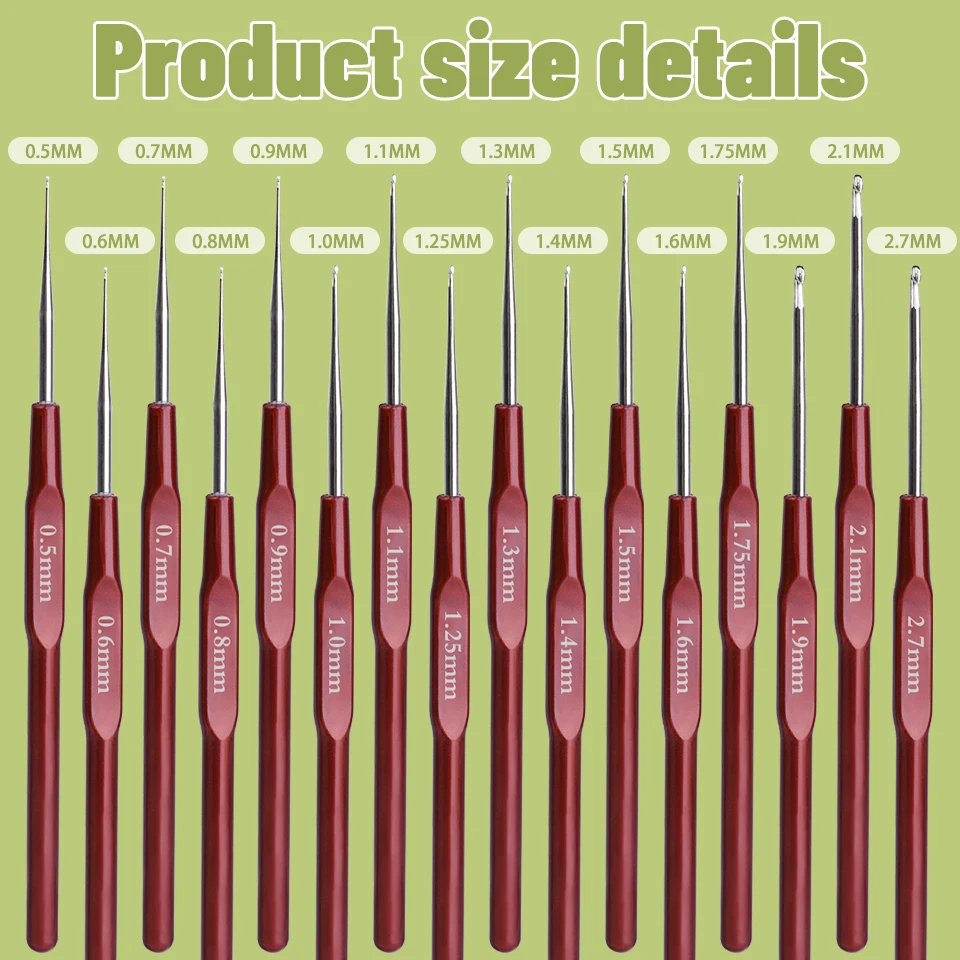 KRABALL 1 قطعة خطاف كروشيه مع مقبض بلاستيكي لخيط الغزل والنسيج الكروشيه الحياكة DIY بها بنفسك اليدوية الاكسسوارات الحرفية أداة