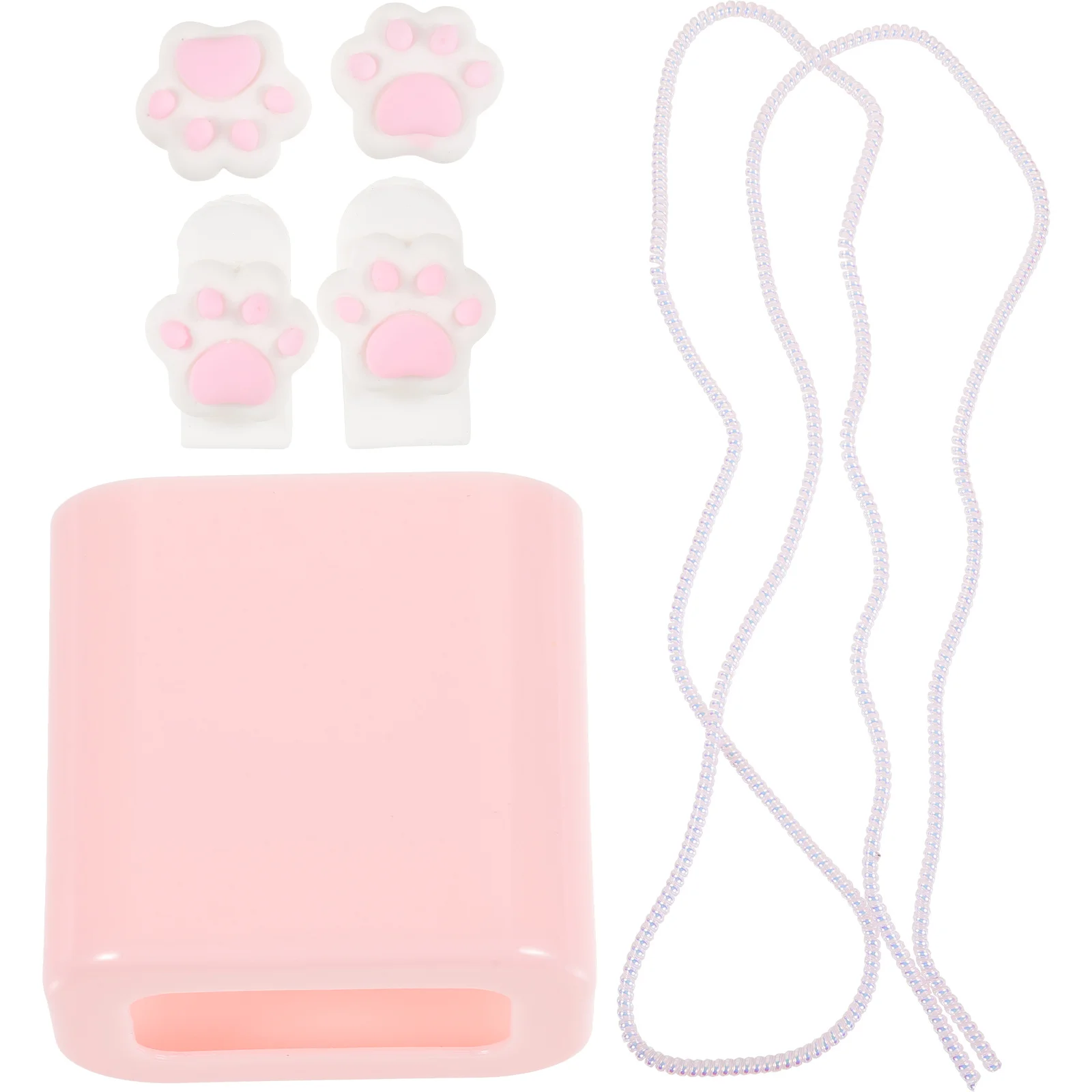 

1Set Power Adapter Protector Durable Scratch Resistant Lightweight Protective Cover Portable Decorative Storage Compatible