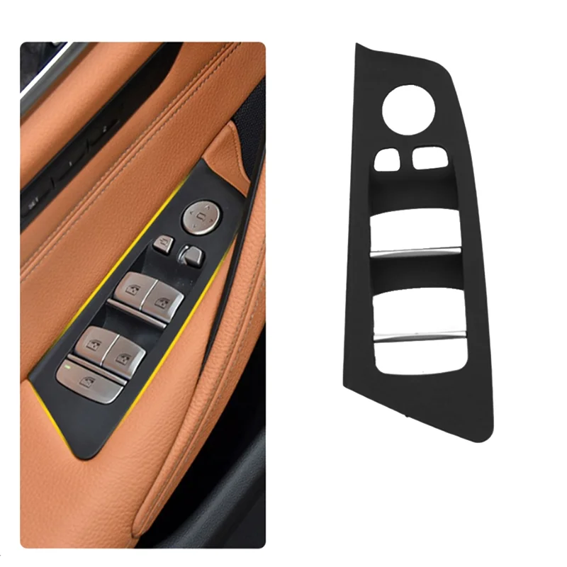 

Efficient Car Interior Door Window Lifting Switch Button Panel Trim Cover For BMW 5 Series G30 2018-2022 Interior Replacement