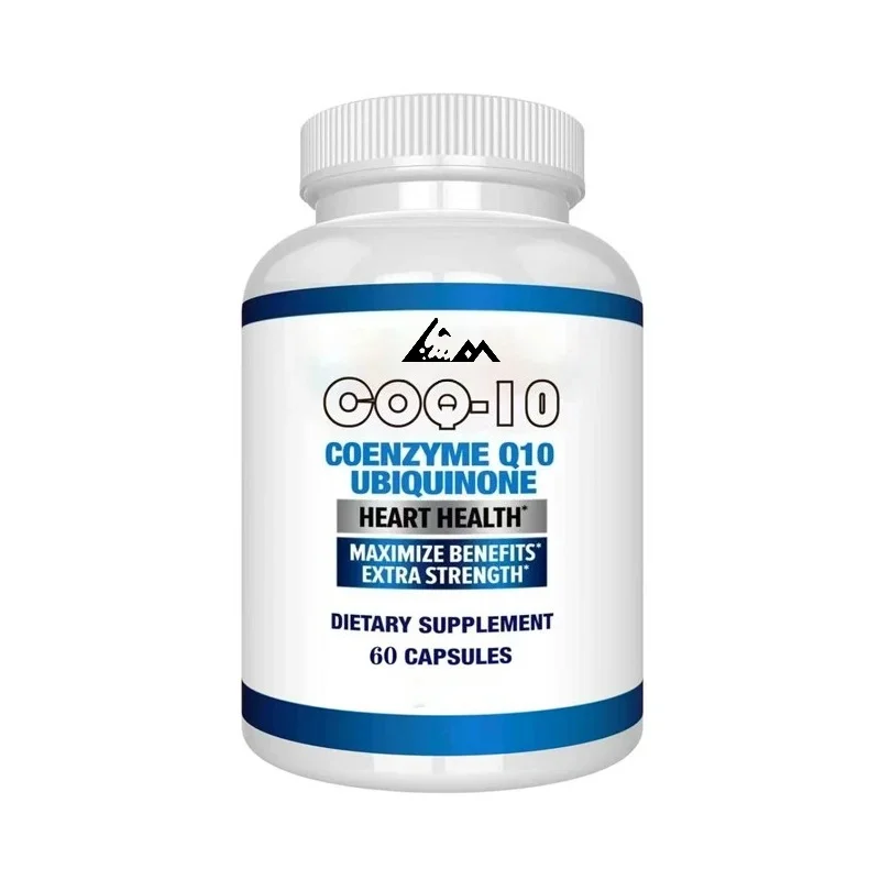 Coenzyme Q10 Ubiquinone Coenzyme Q10-200mg Nutritional Supplement - High Absorption Capsules Without Soybeans