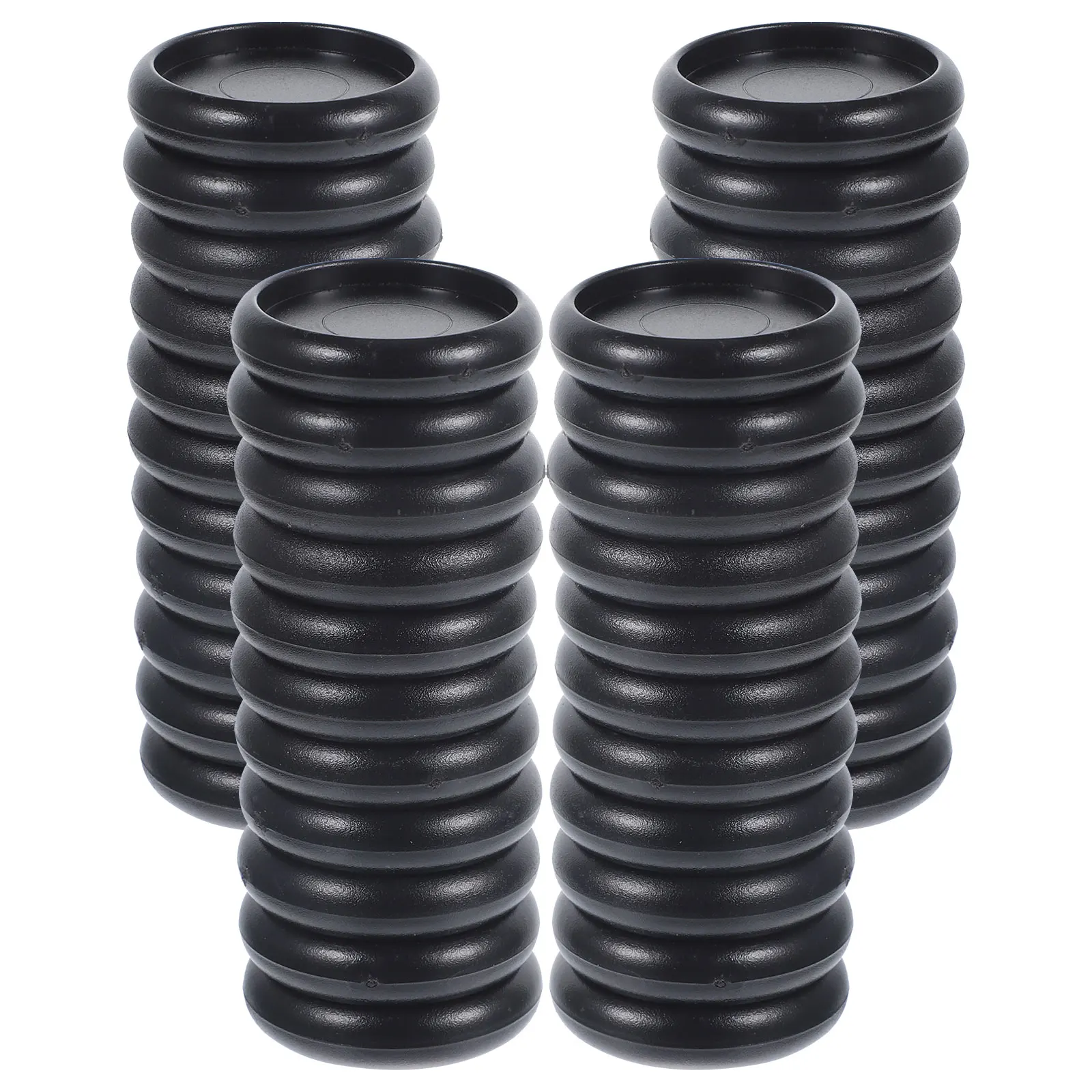 44pcs Plastic Binder Rings Binding Discs ABS Material Smooth Surface Flexible Storage Office School Use