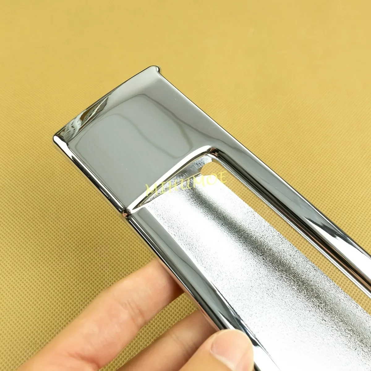 الكروم المصد الأمامي الحاجز غطاء فتحة التهوية الزخارف ل 2020-2022 مرسيدس GLC GLC300 X253 C253 #5