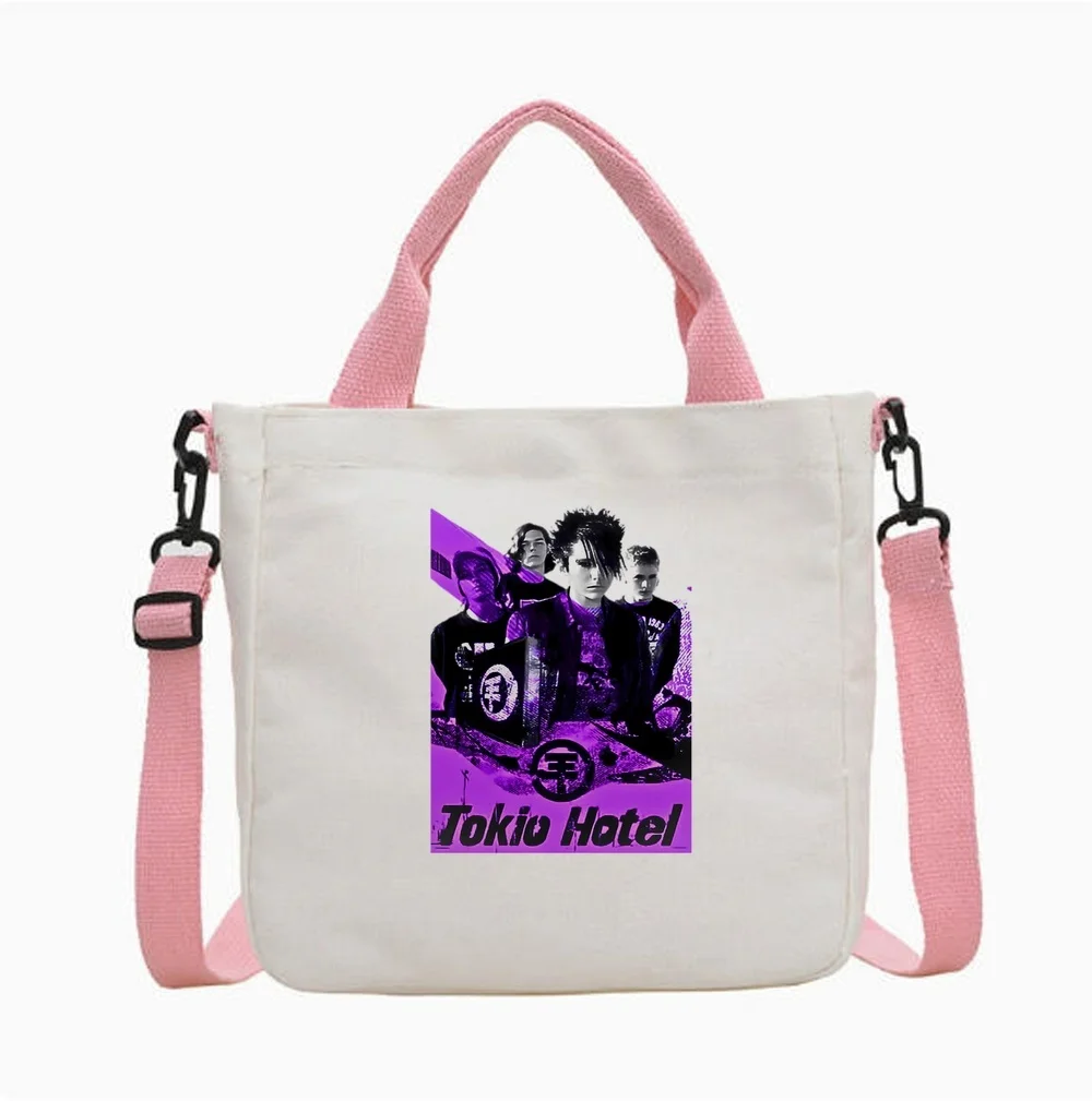 Tokio Hotel tote bag canvas  sac cabas personnalisable bolsas de tela woman