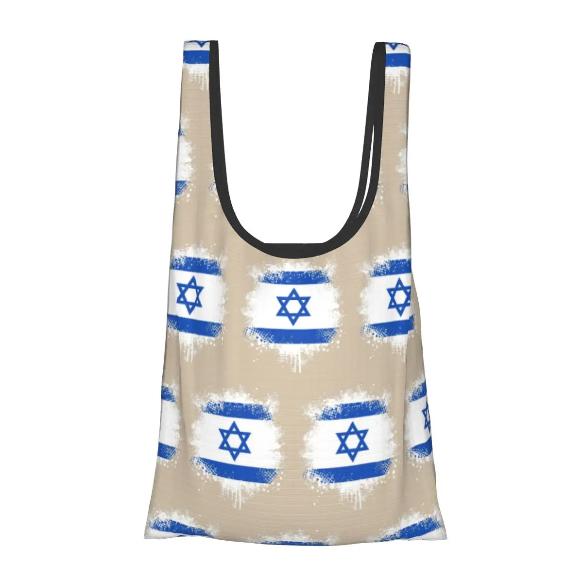 

Флаг Израиля - портативная сумка-тоут Splat, большая вместительная сумка-шоппер, продуктовая сумка, сумка на плечо