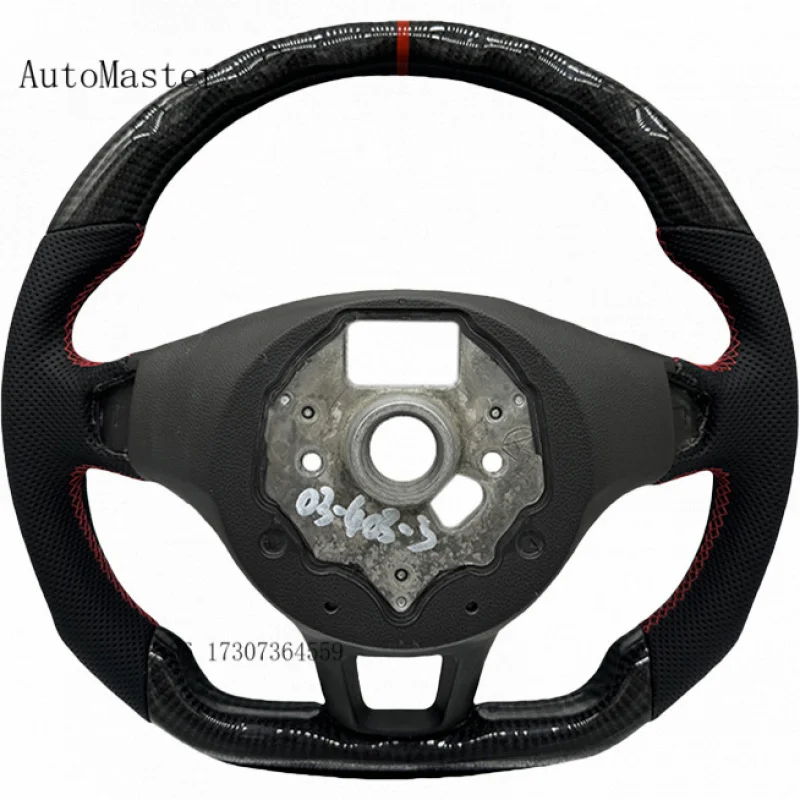 Suitable for Voalkswage Polo Jetta Passat B8, Tiguan L, Touareg T6 Kaidi's Carbon Fiber Customized Steering Wheel