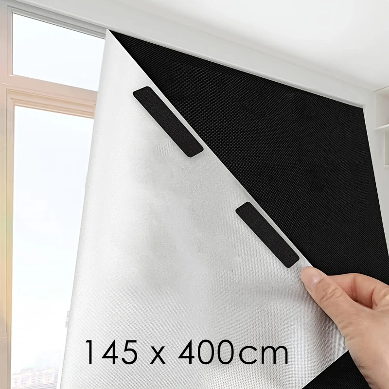 100 Blackout Window Cover Darkest Light Block UV Sun Shine Black Privacy Film Anti Look  Window Sticker Tint Glass Stickers