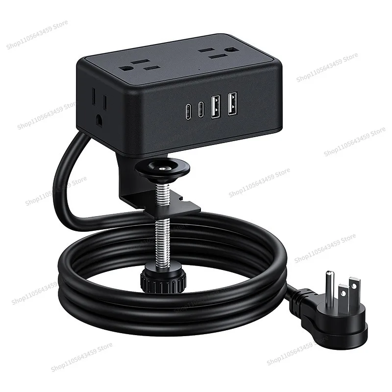 Office furniture American standard desktop socket 20WUSB fast charging American table socket no need to punch and twist fixed