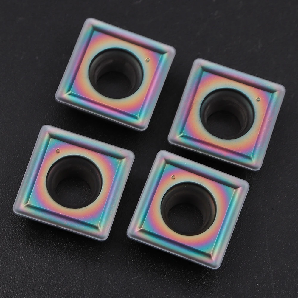 Herramientas de torneado interno de alta calidad, insertos de carburo multicolor SCMT09T304 SCMT09T308 SCMT120404 SCMT120408