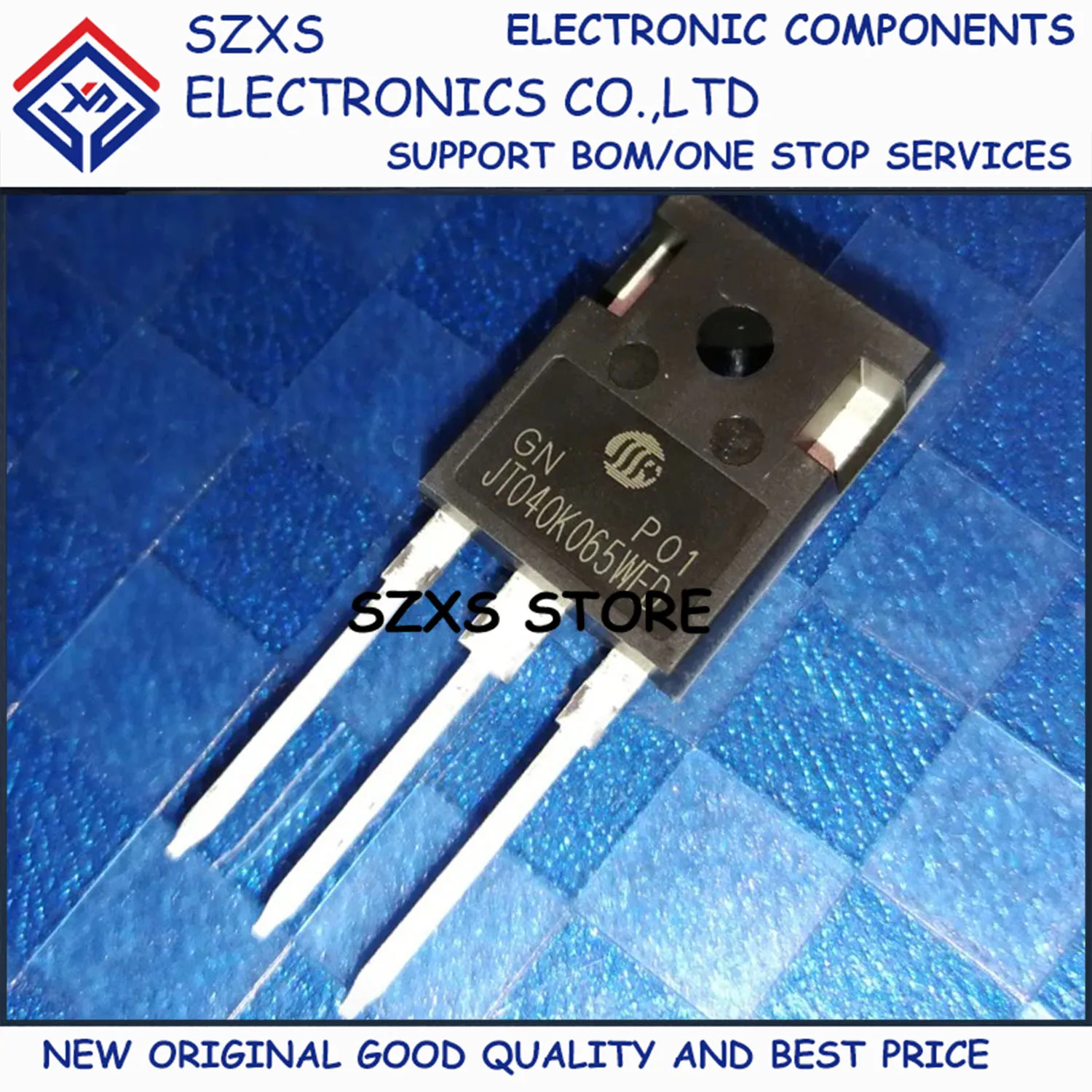 

New Original 10Pcs JT040K065WED TO-247 40A 650V Powerful IGBT Field Effect Transistor In Stock Good Quality