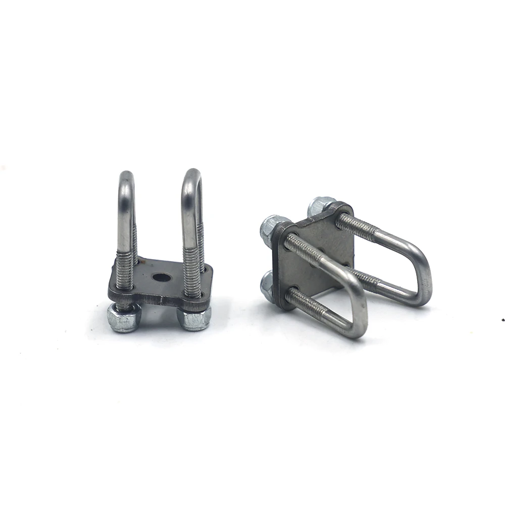 

Metal U-shaped Screws Hanging Lug Steel Plate Fixing Screw Bracket for 1/14 Tamiya RC Truck Trailer Scania Benz Actros Volvo MAN