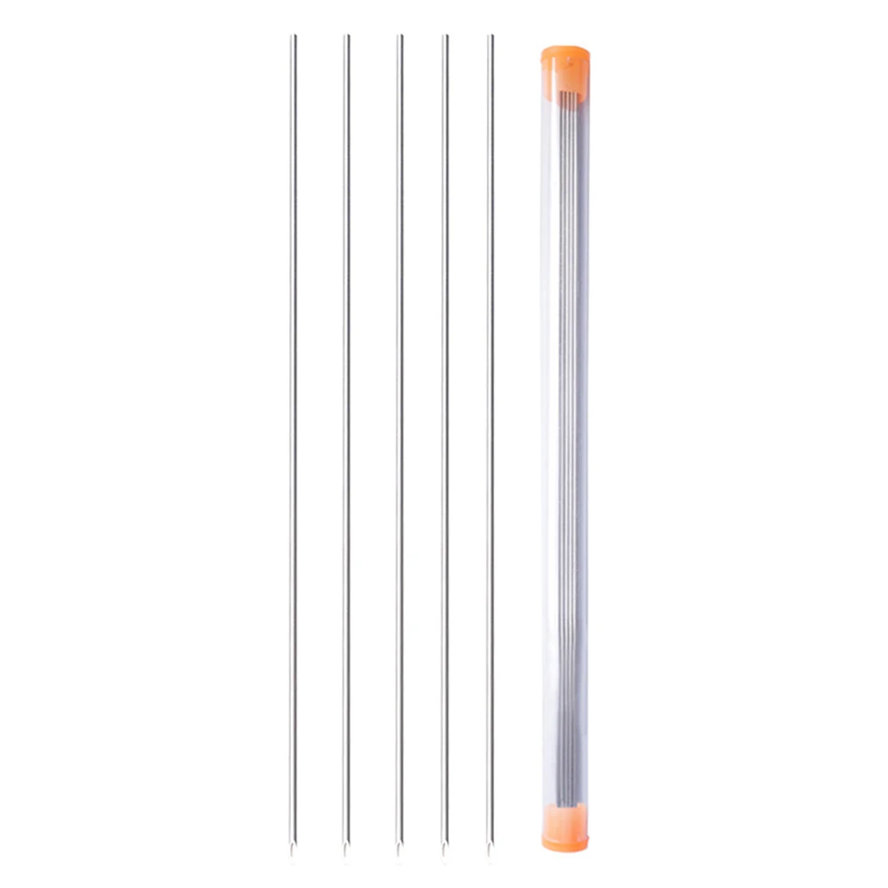 إبرة ربط دودة الأرض من الفولاذ المقاوم للصدأ ، إبرة غاز محمولة ، أداة حفر لدودة الصيد المجوفة ، 5-25: