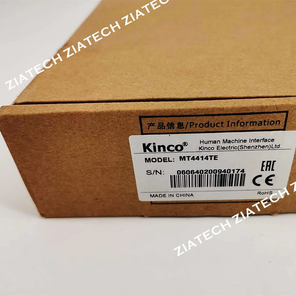 Imagem -06 - Kinco Mt4414t Mt4414te Ethernet Hmi Tft 800*480 Polegada Host Usb Memória Expansível Tela de Toque Original Novo na Caixa