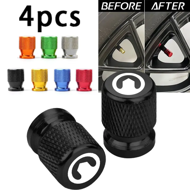 Car Wheel Tire Valve Caps Stem Cover Plug For GREAT WALL GWM M4 STEED Poer Wingle 5 Haval WEY VV5 VV7 VV9 TANK 300 500 700 800