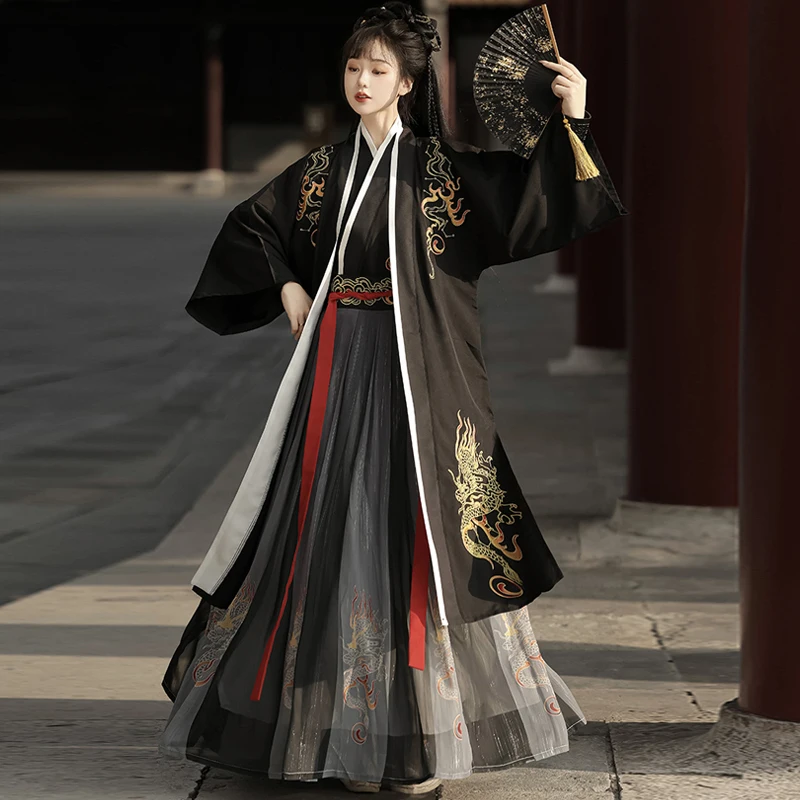 Ancient Traditional Chinese Hanfu Dress Female Carnival Halloween Cosplay Tang Suit Princess Dance Costume Party Outfit